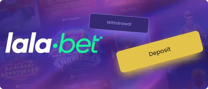 Betaalmethoden in de kassa van Lalabet Casino